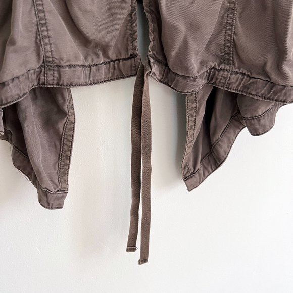 Anthropologie Hei Hei Morgan Draped Utility Jacket Open Front Size XS - Picture 8 of 13